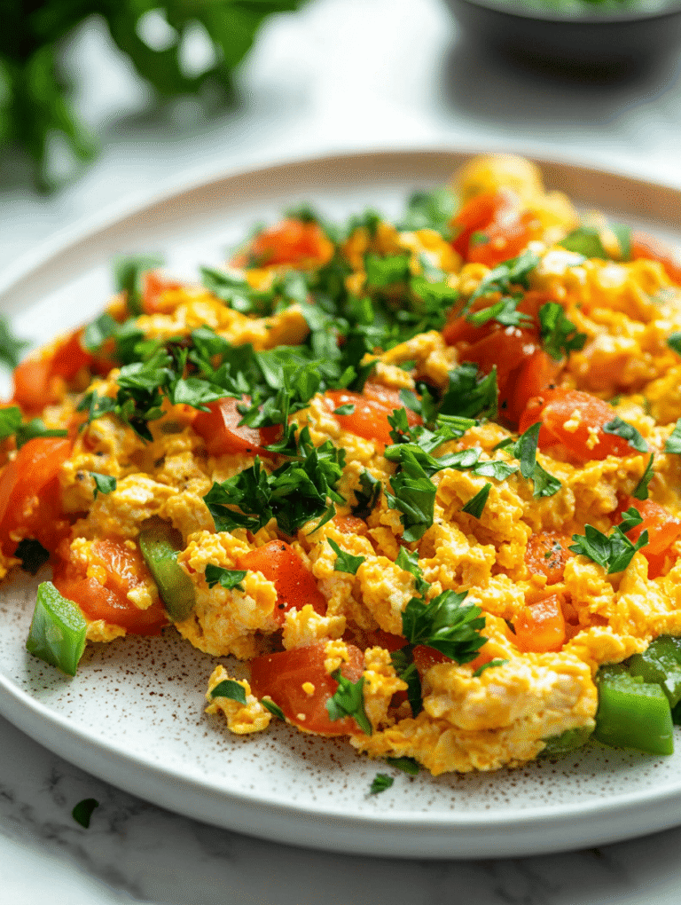 Menemen: The Spicy Tomato Symphony of Turkey’s Morning Rush