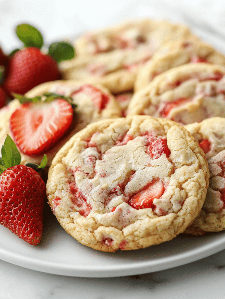 Hidden Gem: Strawberry Cream Cheese Cookies That Brighten Your Day