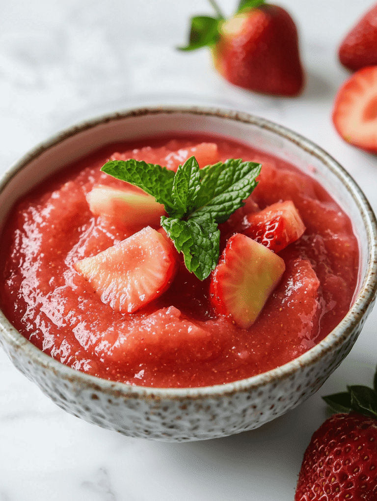 A Nostalgic Twist: Sweet Strawberry Rhubarb Applesauce That’s Perfect for Spring Moments