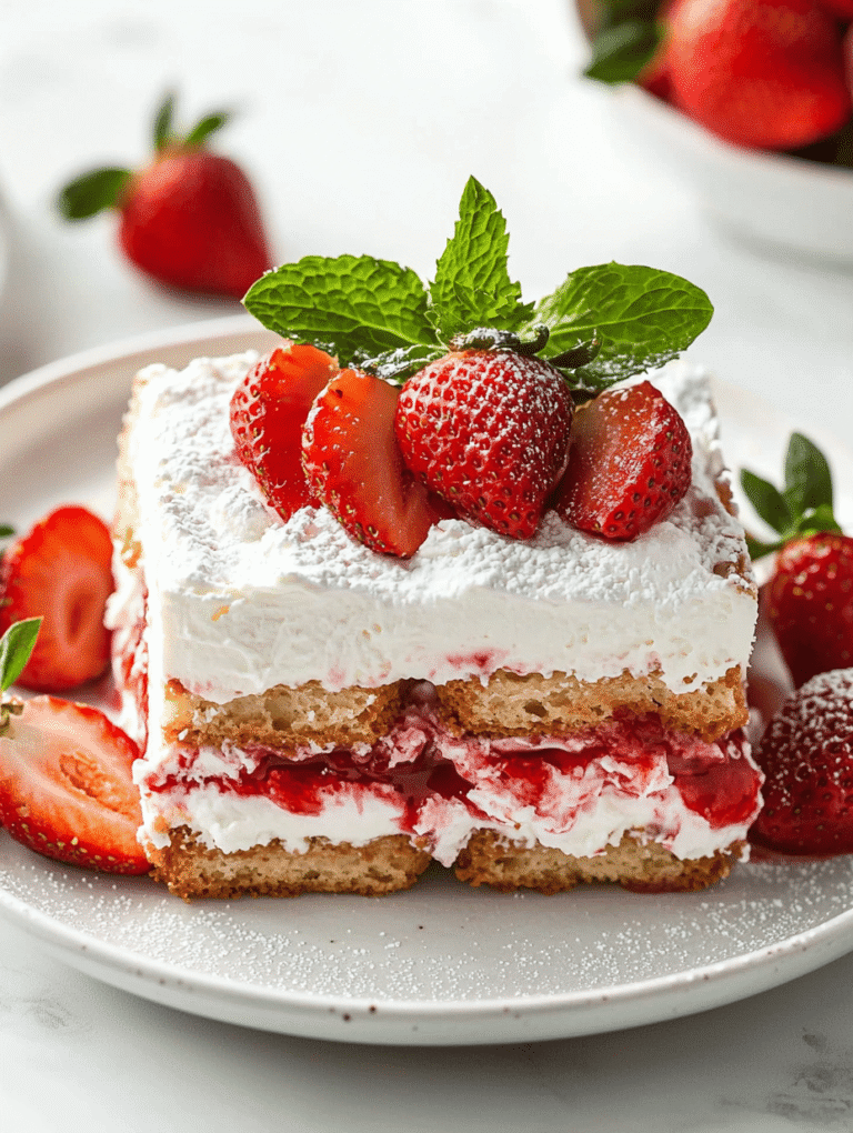 The Art of Cherry-Picking Seasons: Strawberry Shortcake Tiramisu for Spring