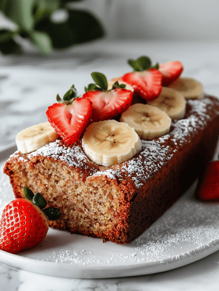 Sweet Nostalgia in Every Bite: Strawberry Banana Bread with a Twist
