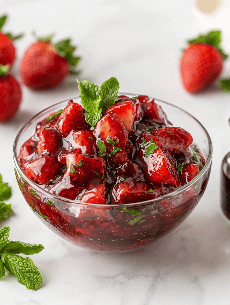 The Hidden Magic of Strawberry Compote: A Journey Beyond Breakfast