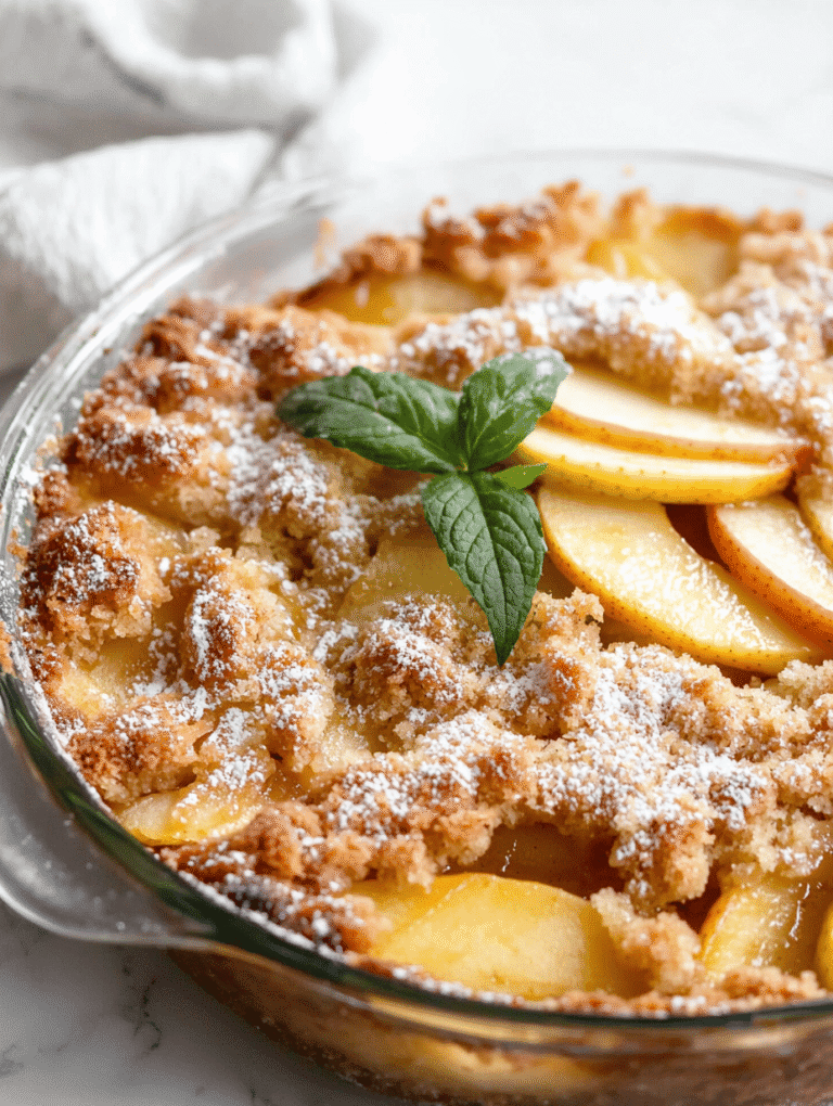 The Unexpected Charm of Apple Dump Cake: A Rustic Wonder for Cozy Days