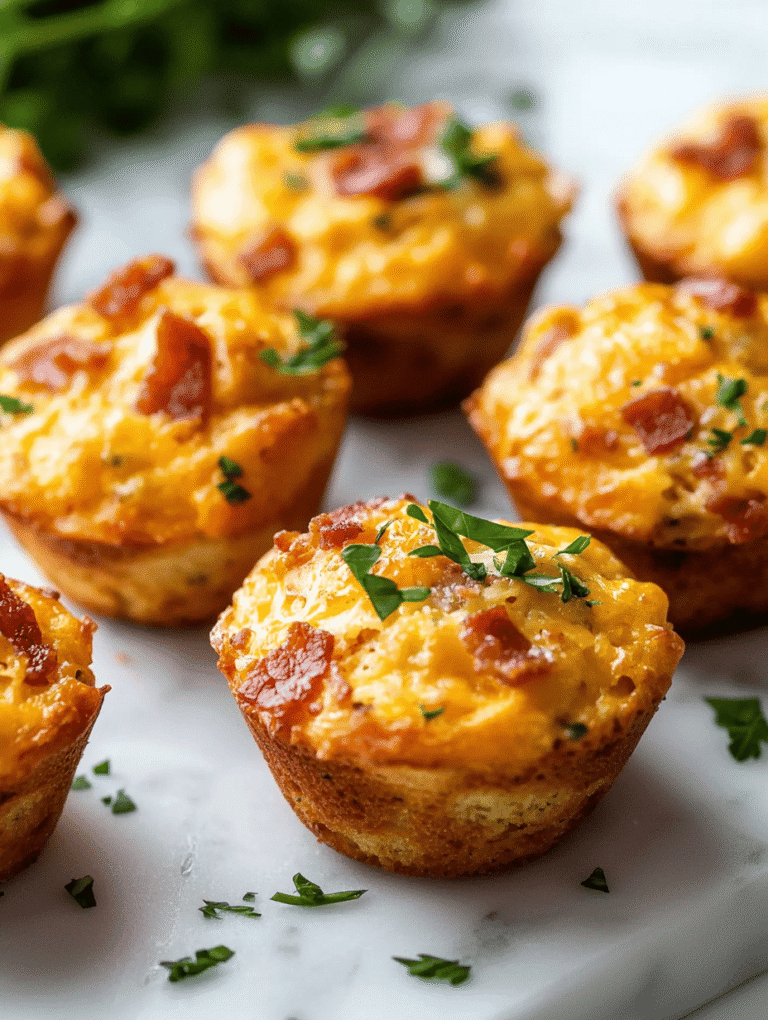 Savory Turkey Bacon Cheddar Cheese Muffins That Bring Breakfast to Life