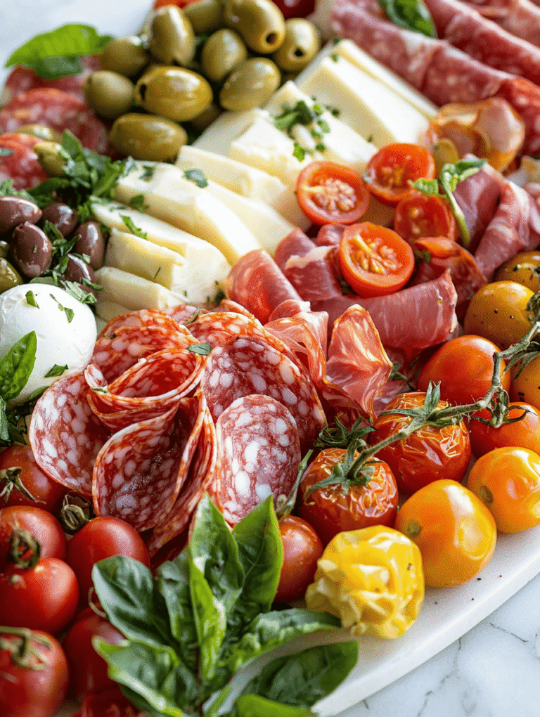 The Artful Antipasto Platter: A Visual Feast for Any Gathering