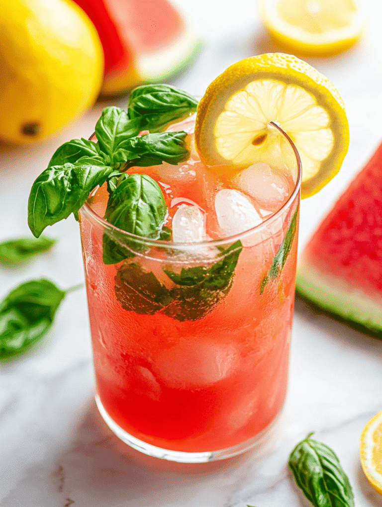 The Surprising History Behind Watermelon Lemonade’s Refreshing Punch