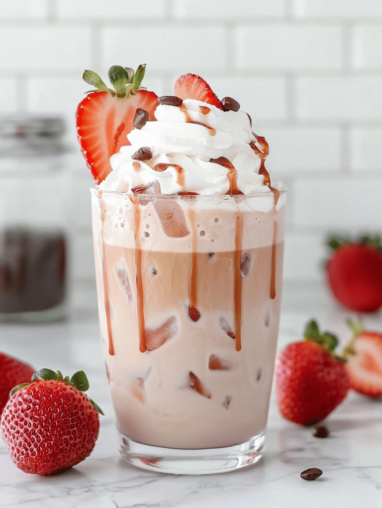 The Art of Chilling: Unveiling the Magic of Iced Strawberry Latte
