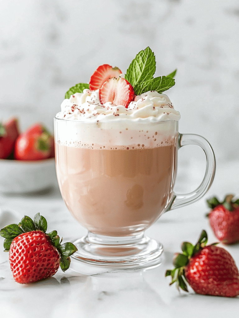 The Art of Brewing: Elevate Your Morning with Strawberry Latte