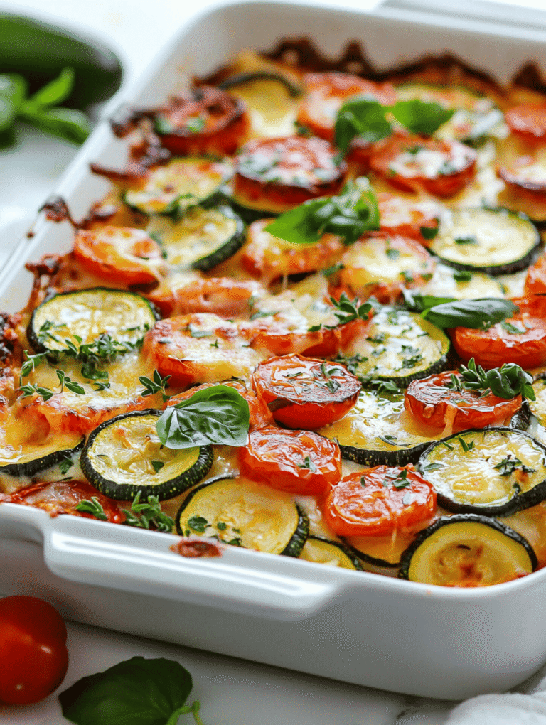 Zucchini Tomato Casserole: The Summer Garden’s Hidden Treasure