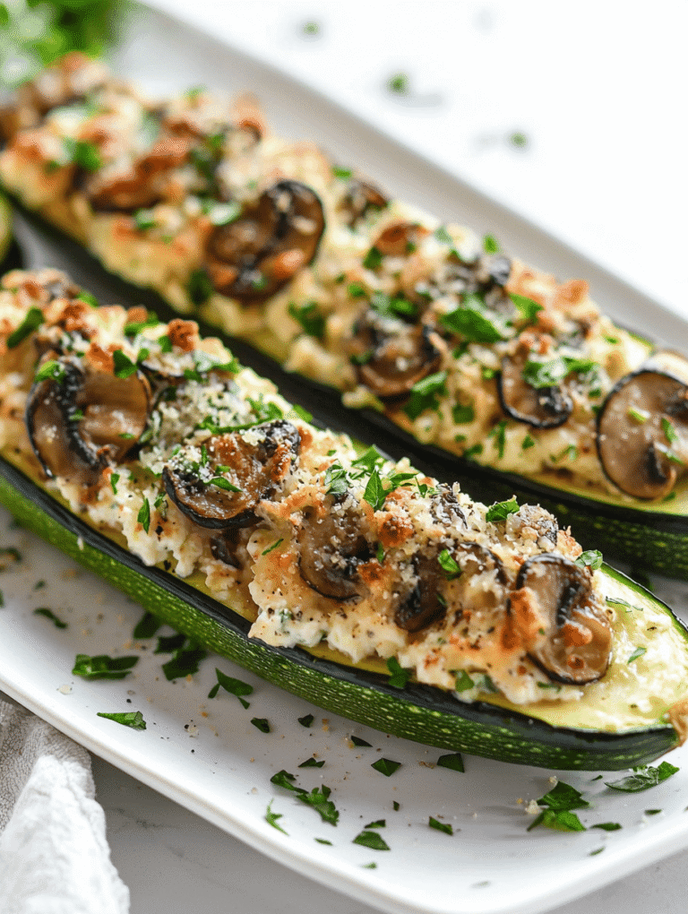 Secret Garden Zucchini Boats: A Spring Revival in Every Bite