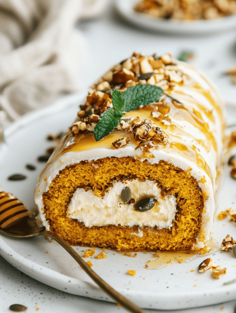 The Enchanting Honeyed Pumpkin Roll: A Fall Symphony in Every Slice