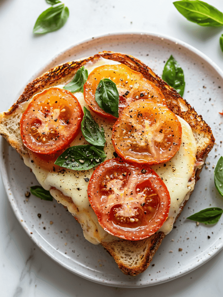 Heirloom Tomato Grilled Cheese—A Surprisingly Minimalist Joy