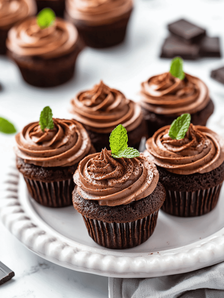 Decadent Chocolate Cupcakes with a Secret Ingredient