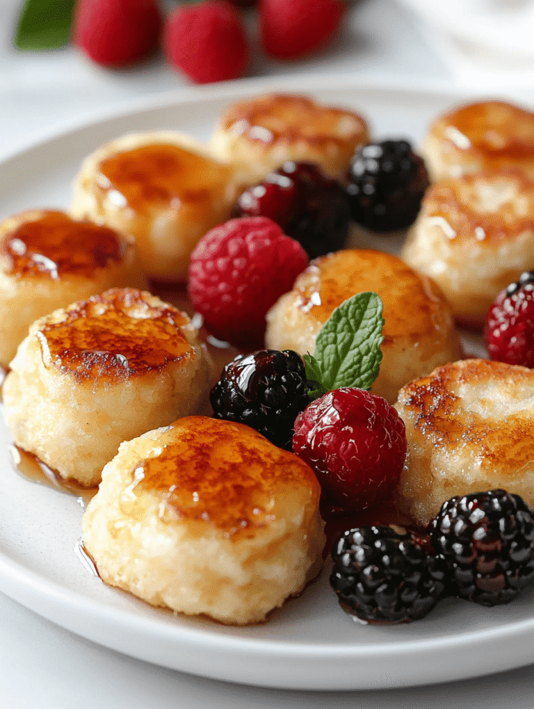 Mini Pancake Bites That Make Breakfast Feel Like a Party