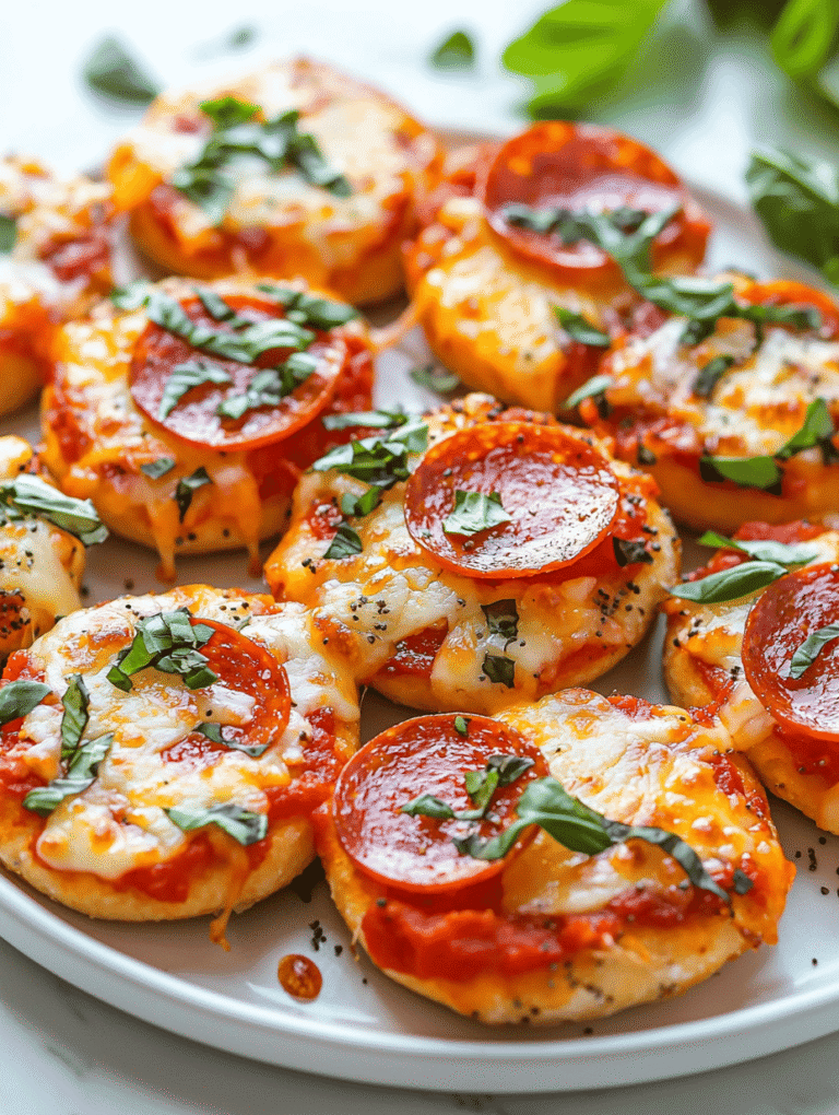 Mini Pizza Bagels: A Nostalgic Snack with a Creative Twist