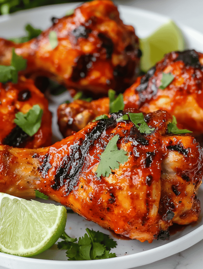 Secret Spice Rubbed Grilled Chicken Drumsticks for a Nostalgic Summer Feast