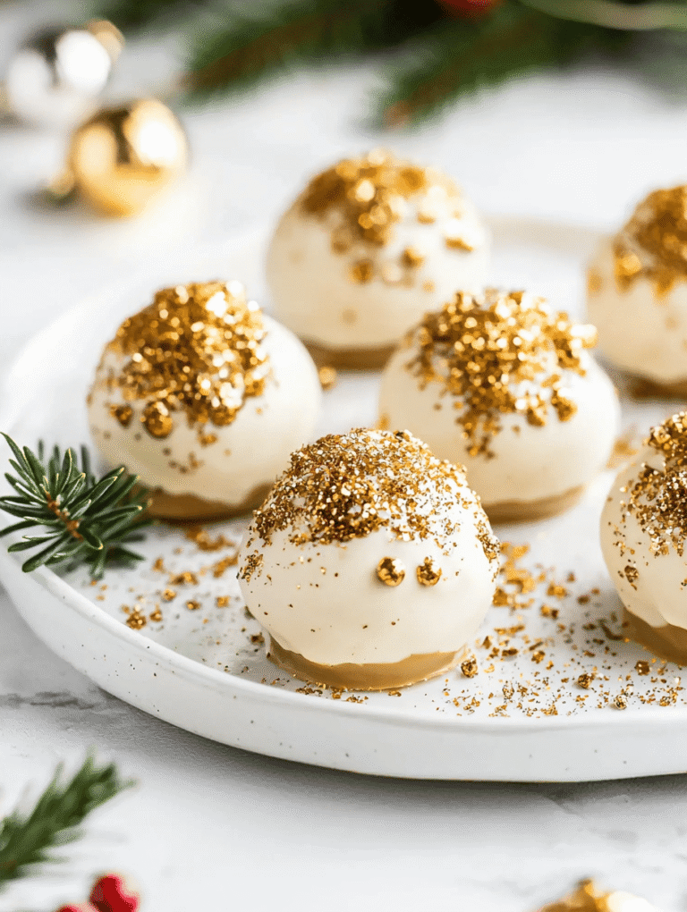 Christmas Golden Oreo Truffles: A Nutty Twist on Holiday Classics