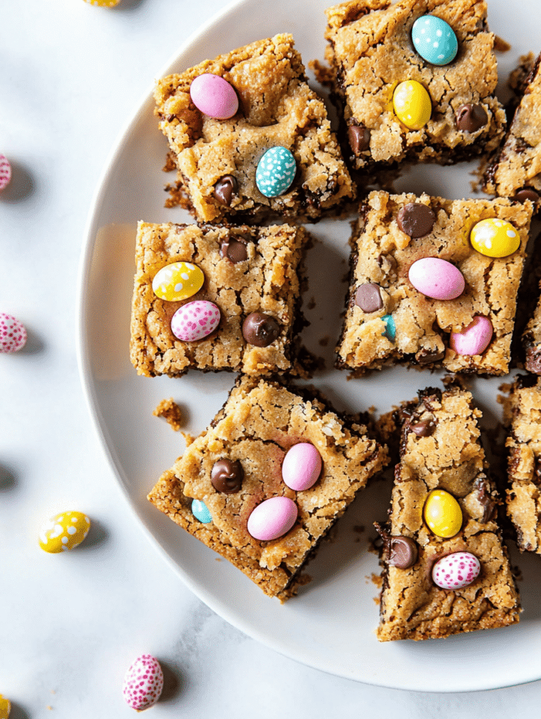 Mini Egg Cookie Bars: A Nostalgic Spring Surprise