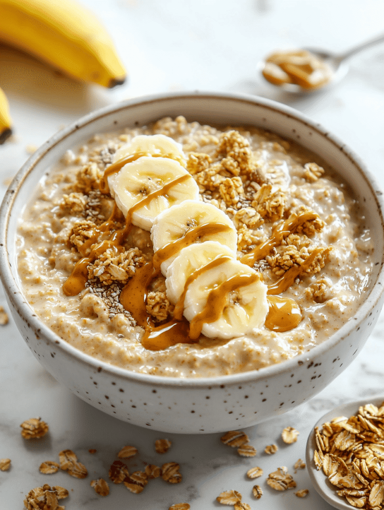 Wake Up Your Senses with Peanut Butter Banana Protein Overnight Oats