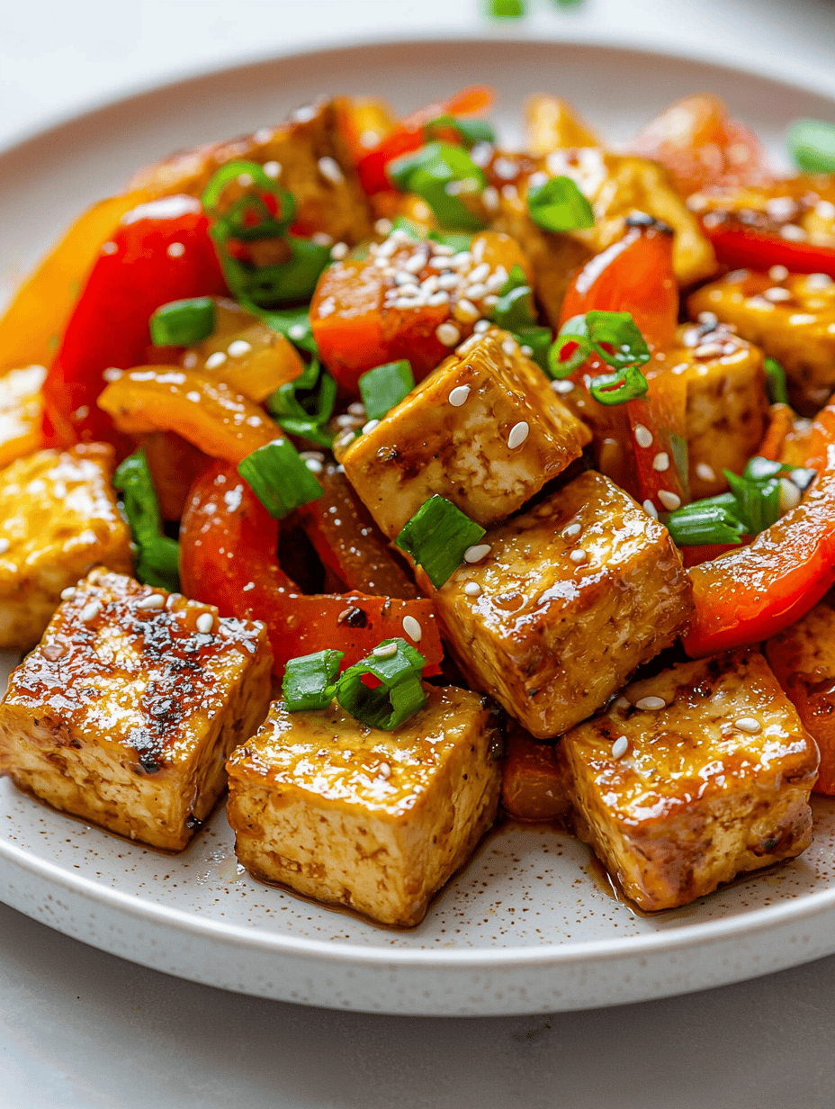 The Quiet Magic of Vegetable Tofu Stirfry: More Than Just a Meal
