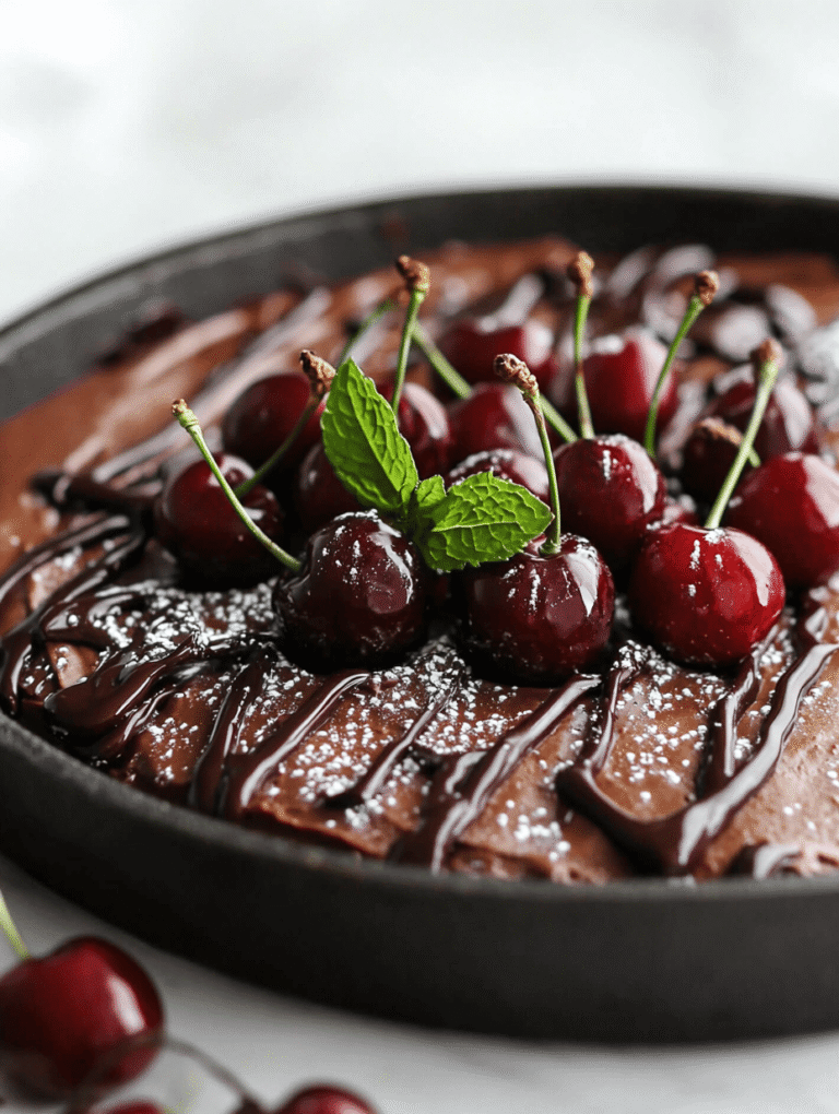 The Unexpected Charm of Cherry-Chocolate Sizzle: Why This Skillet Cake Sticks with You