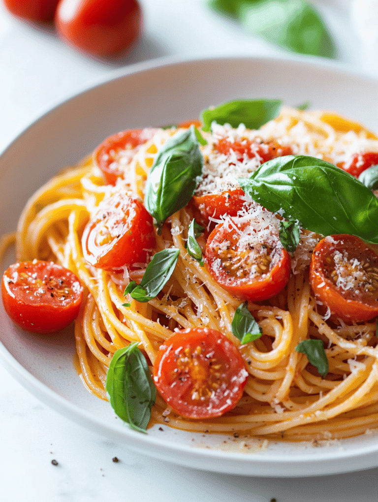 The Hidden Magic of 5-Ingredient Cherry Tomato Pasta