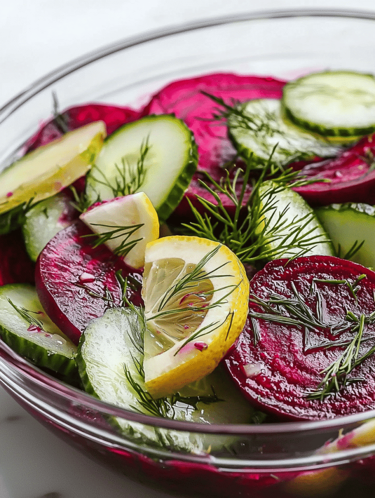 Vivid Rhythms: A Unique Spin on Beetroot and Cucumber Salad