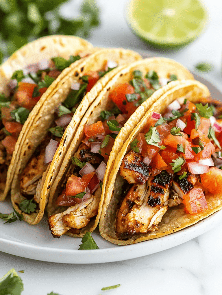Blackened Chicken Tacos: The Unexpected Shortcut for Busy Souls