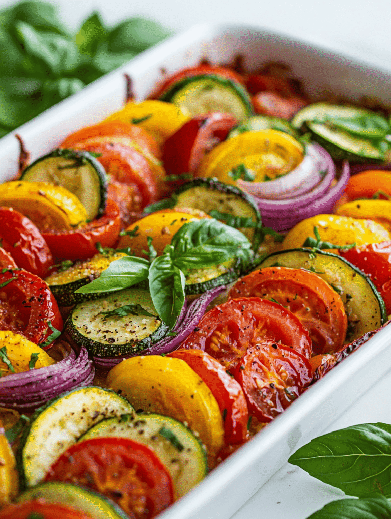 A Celebratory Zucchini Tomato Casserole: Celebrate Summer’s Bounty
