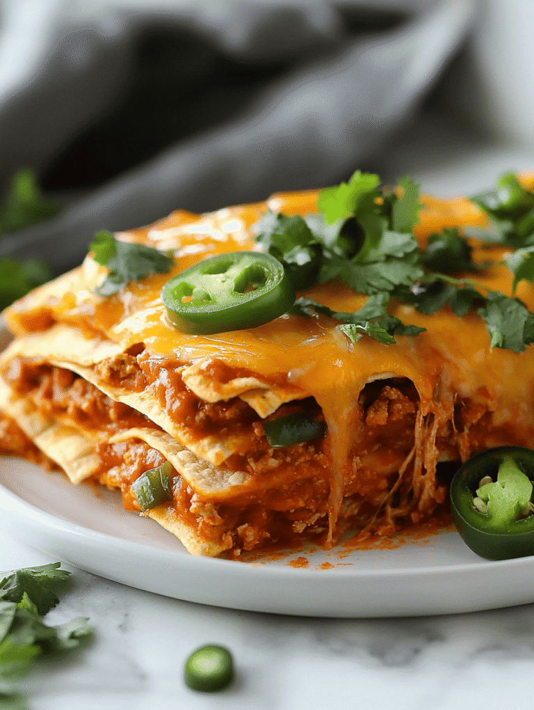 The Secret Layering Trick That Turns Enchiladas Into a Stacked Masterpiece