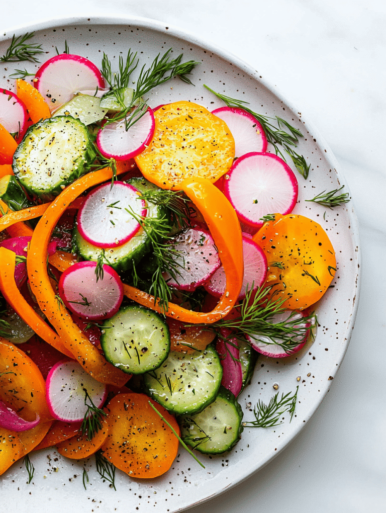 The Unexpected Elegance of Carrot and Cucumber: A Juicy Festival for Your Taste Buds