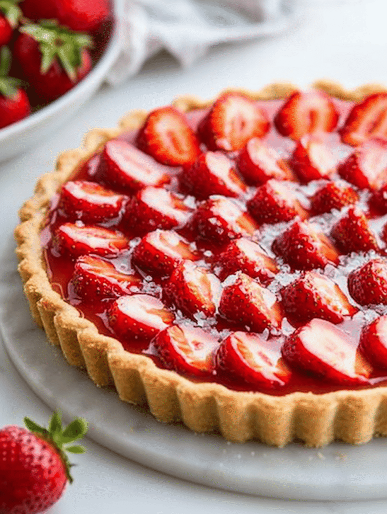 The Secret Ingredient That Elevates Your Fresh Strawberry Tart to a Masterpiece