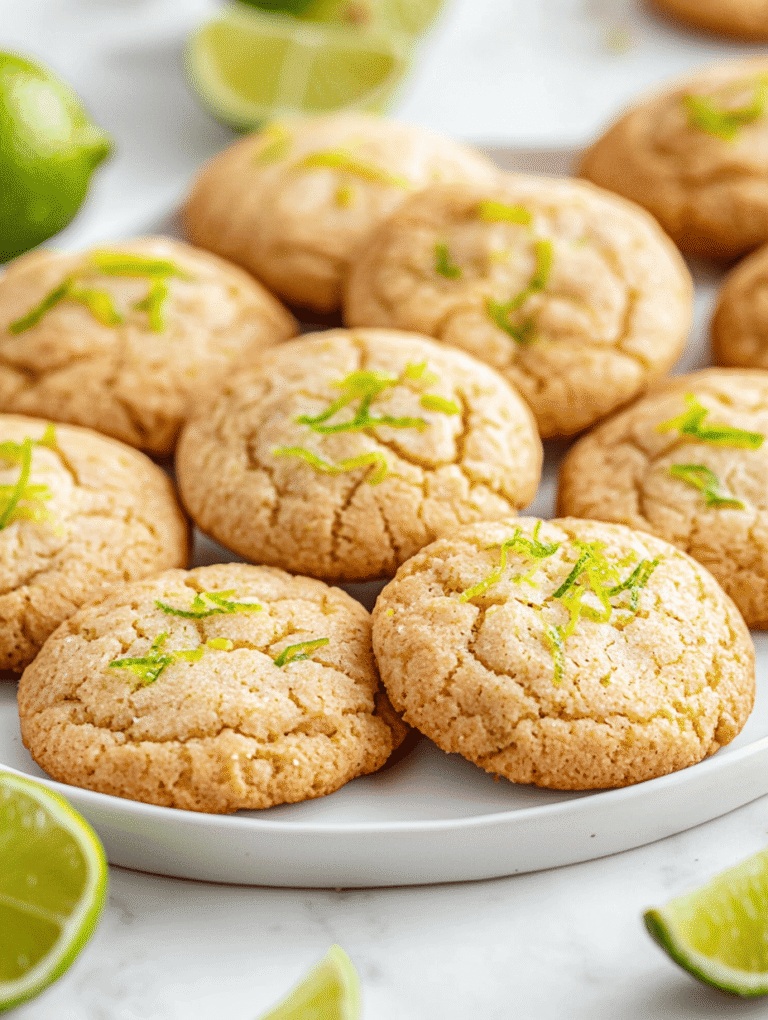 Lime Sugar Cookies: A Little Tang, A Lot of Comfort