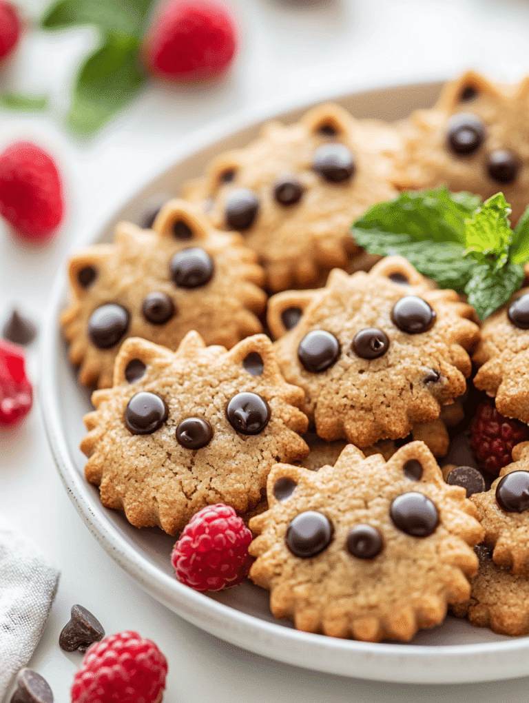 Hedgehog Cookies: The Sweetest Little Reminder That Imperfection Is Perfect
