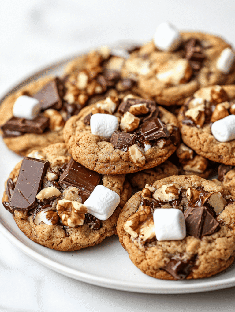Rocky Road Cookies That Make Your Kitchen Smell Like a Forest After the Rain