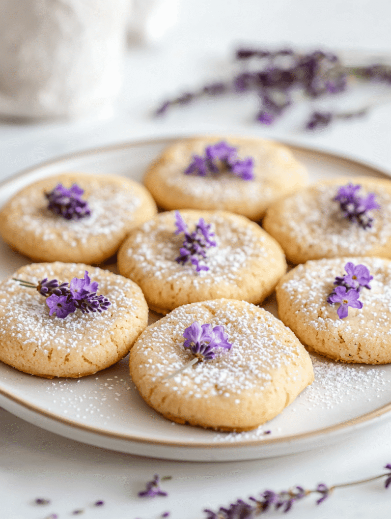 Lavender Cookies: A Quiet Moment in Every Bite