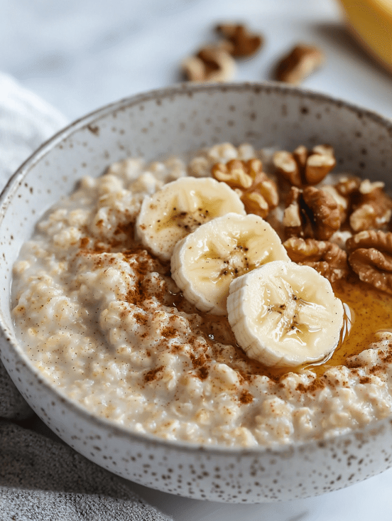 The Surprising Power of Banana Nut Oatmeal in a Busy Morning