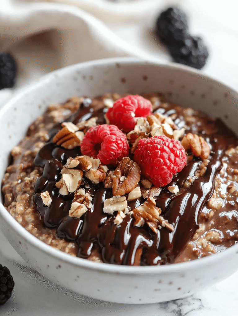 The Quiet Power of Chocolate Oatmeal: Breakfast for the Sleep-Deprived