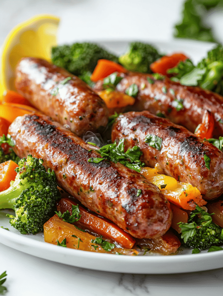 Kielbasa and Veggies: The Surprising Comfort of Pantry Staples