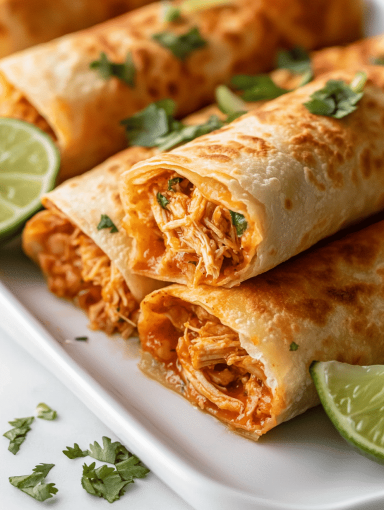 Mini Chicken Chimichangas: A Snack You Didn’t Know You Needed