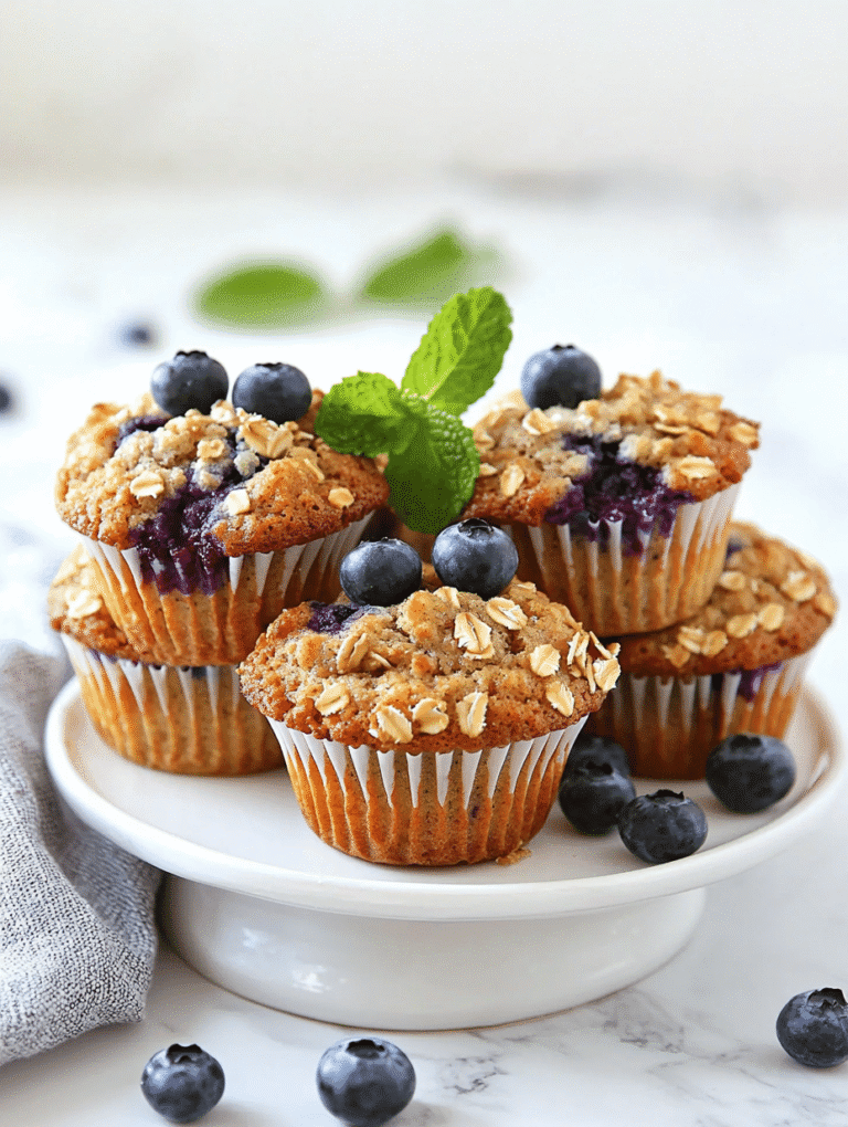 Blueberry Oatmeal Muffins: My Unexpected Morning Ritual