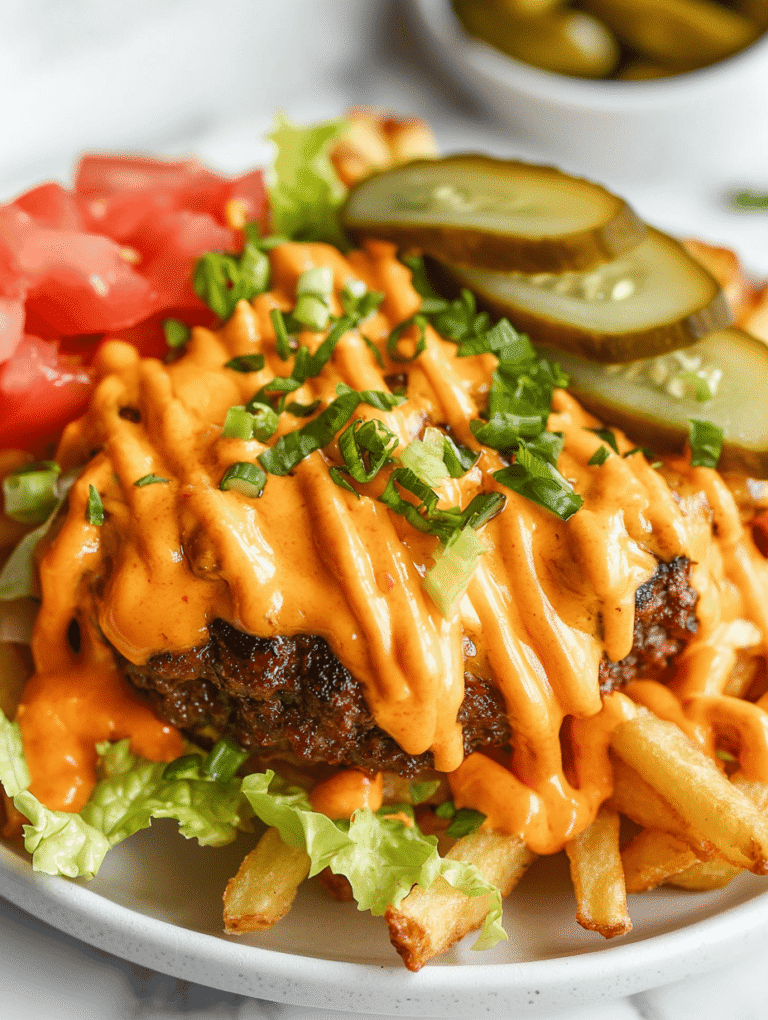 Cheeseburger Fries: The Ultimate Unexpected Mashup