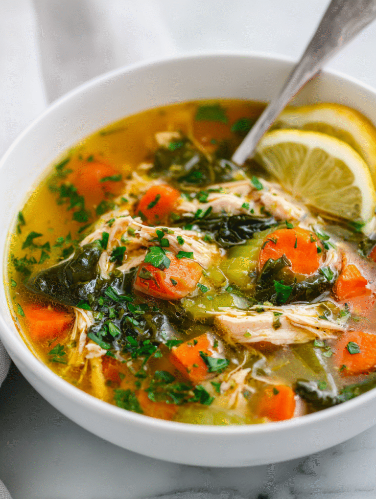 Healing Chicken Soup Recipe
