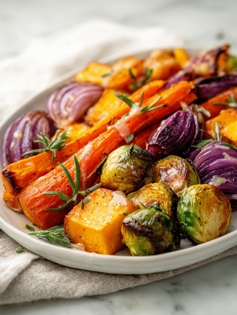 Roasted Vegetables For Christmas Recipe