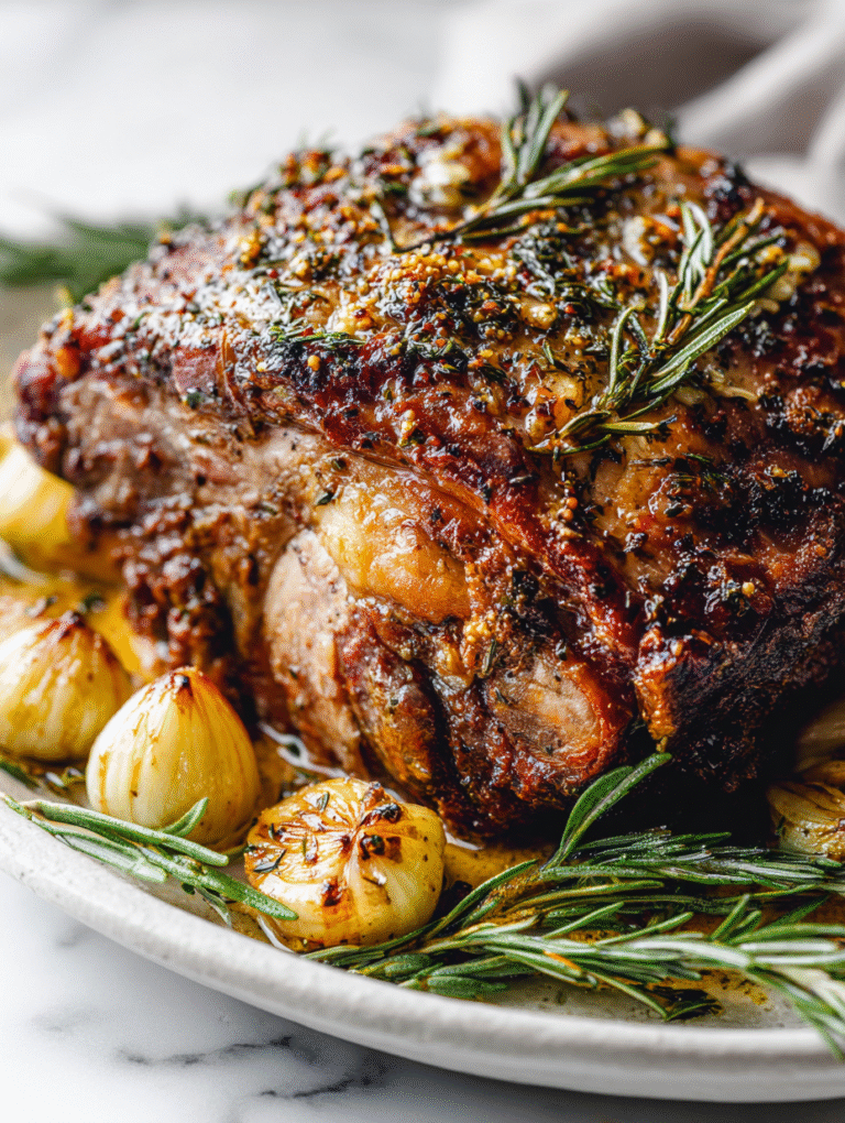 Christmas Lamb Roast Recipe