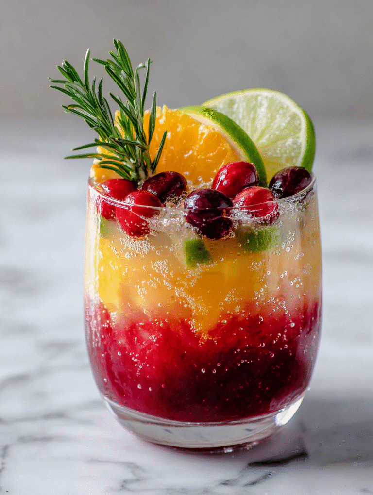 Holiday Mocktails Recipe