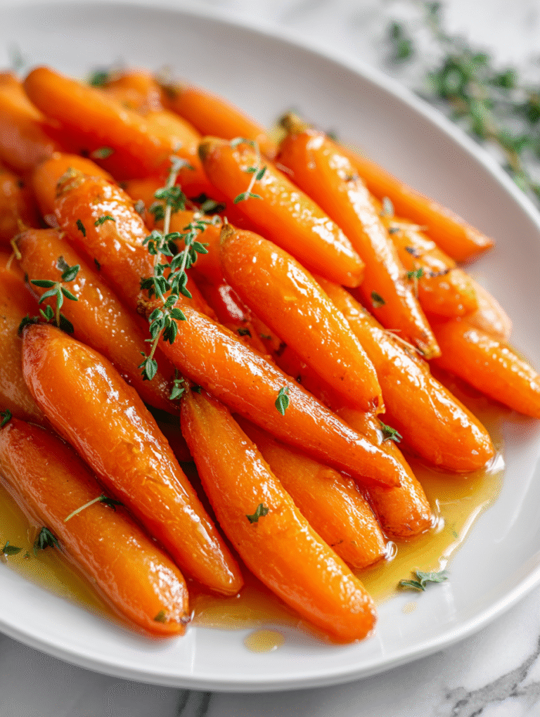 Maple Glazed Carrots Recipe