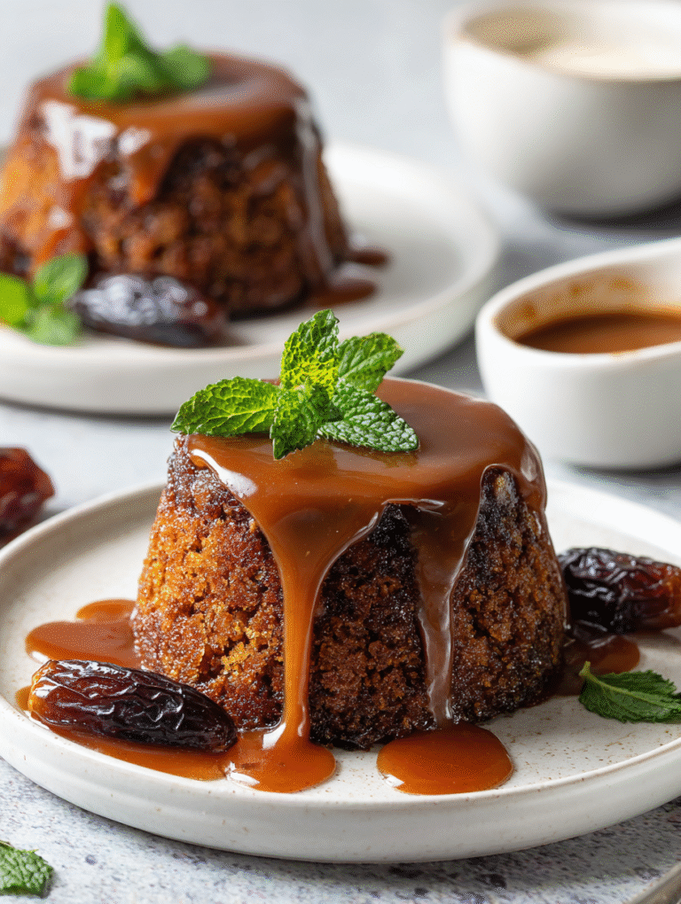 Sticky Toffee Pudding Recipe