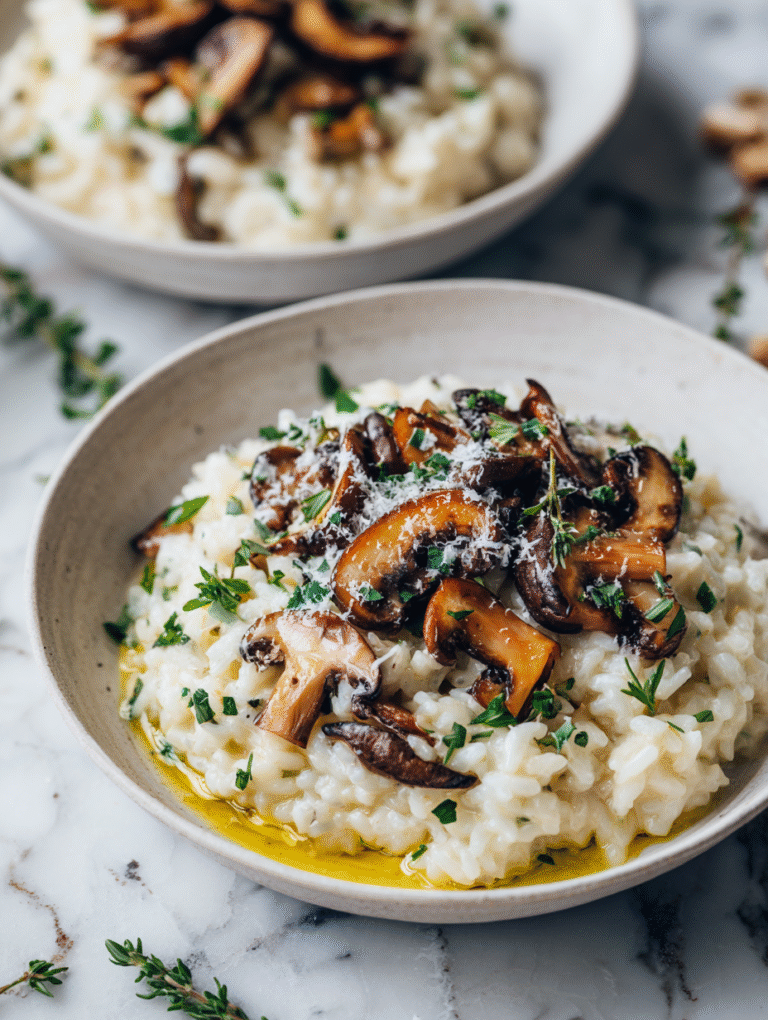 Mushroom Risotto Recipe