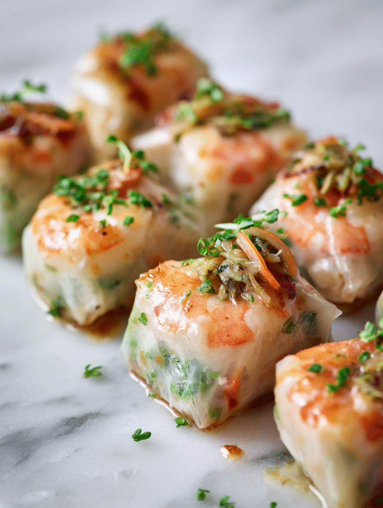 Mini Spring Rolls Recipe